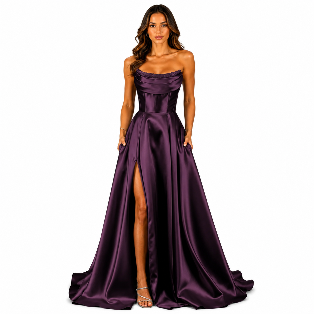 Robe Satinée Élise