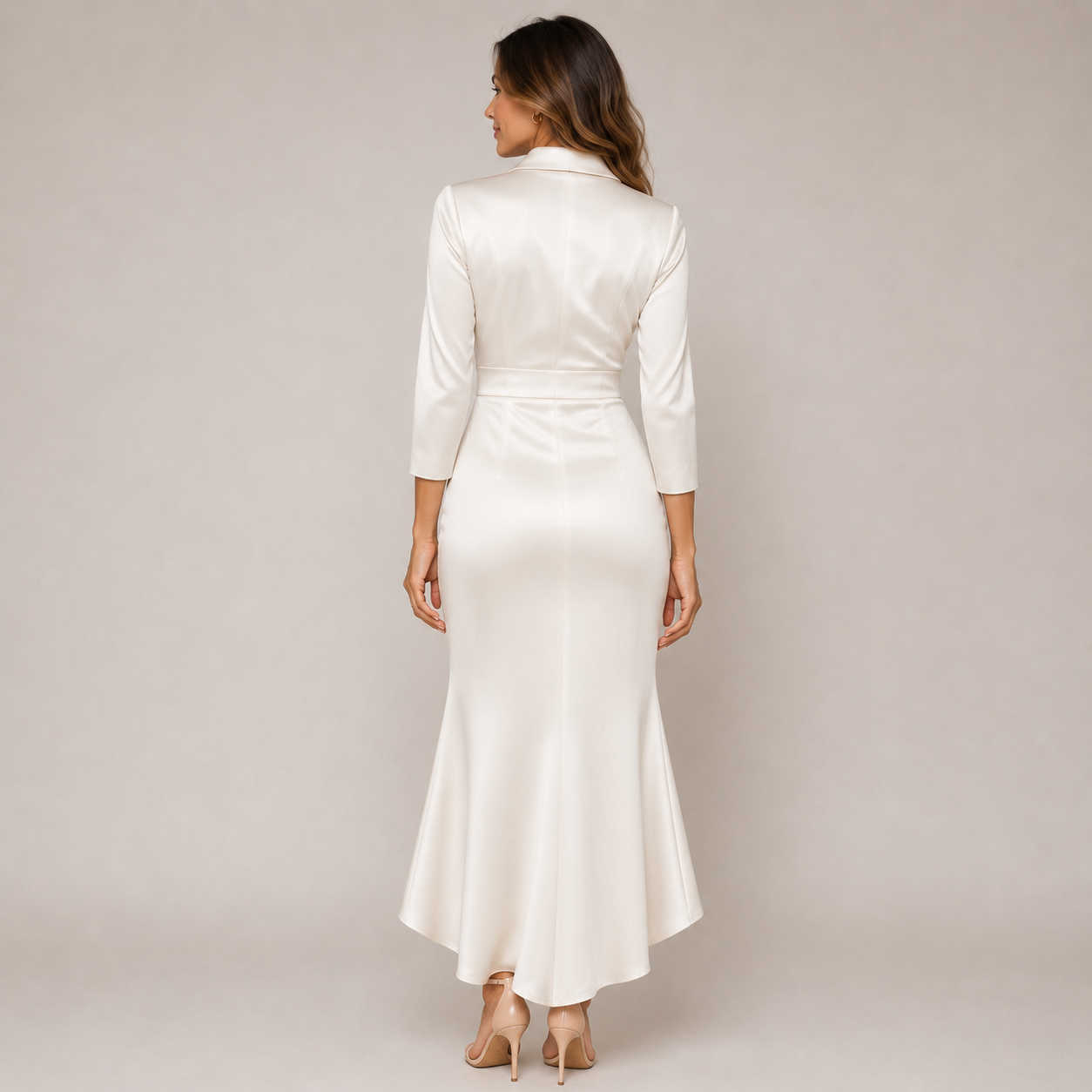 Robe élégante manches longues