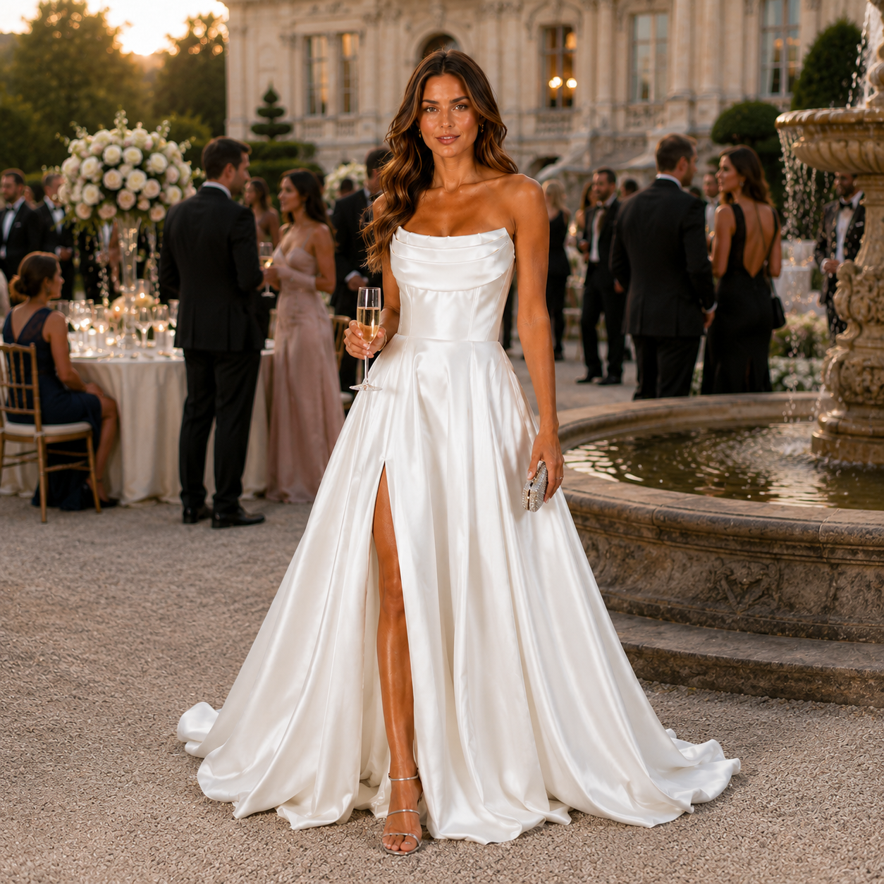Robe Satinée Élise