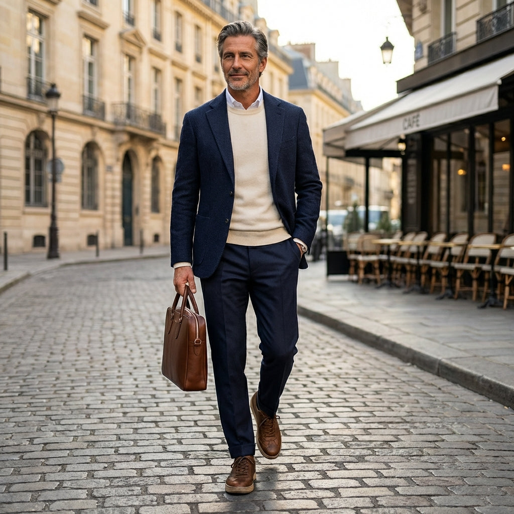 Chaussures cuir casual