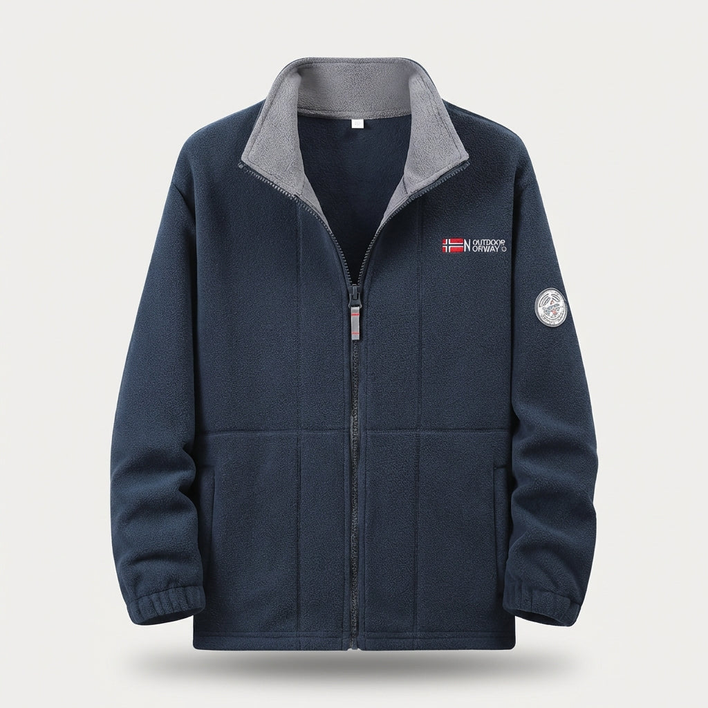 Veste polaire zippée homme