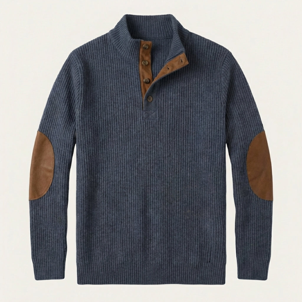 Pull maille structurée homme