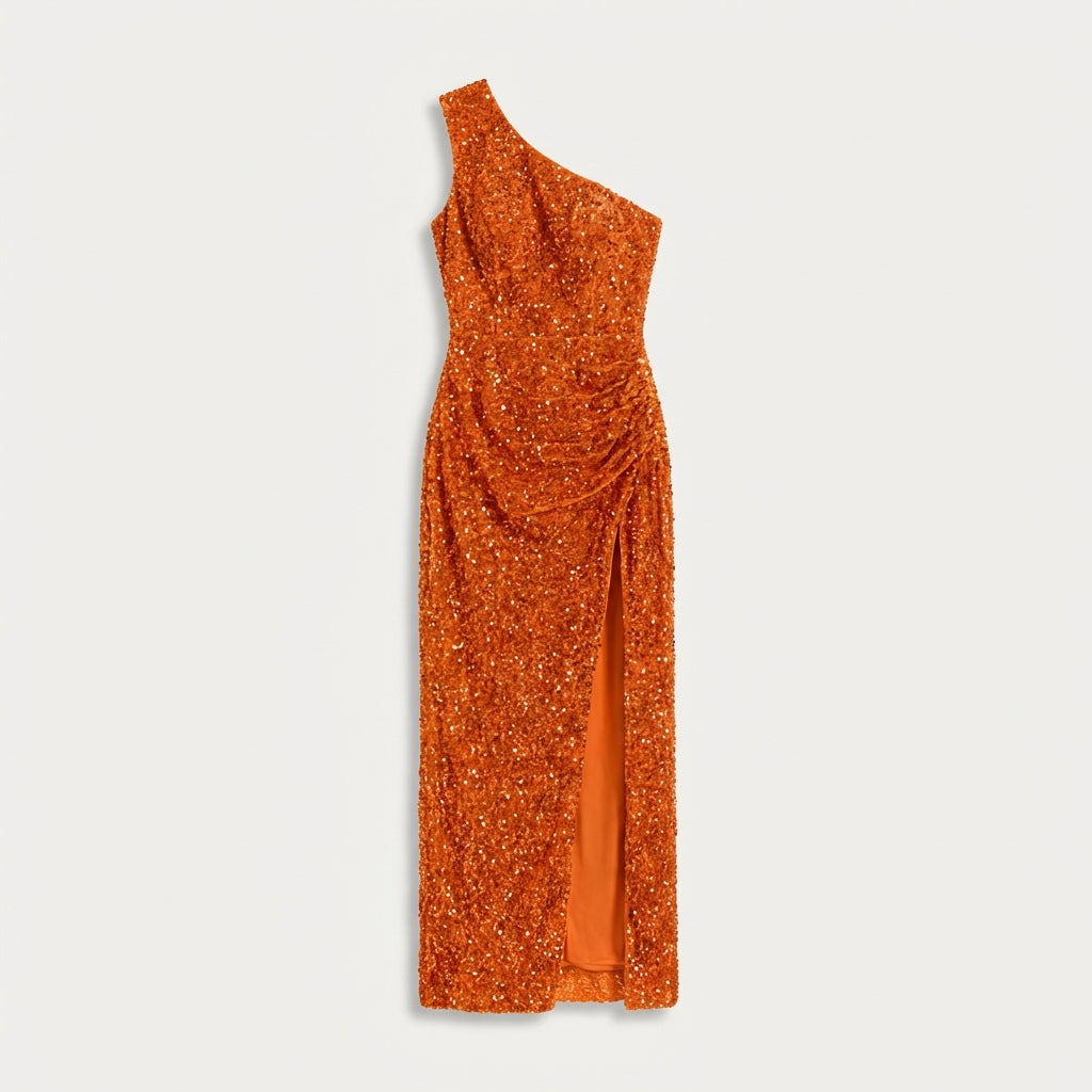 Robe longue moulante élégante femme