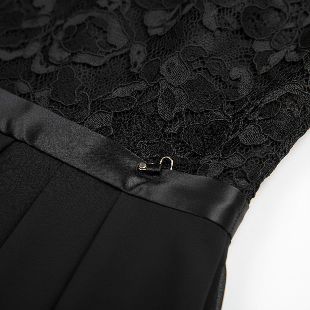 Robe élégante taille marquée femme